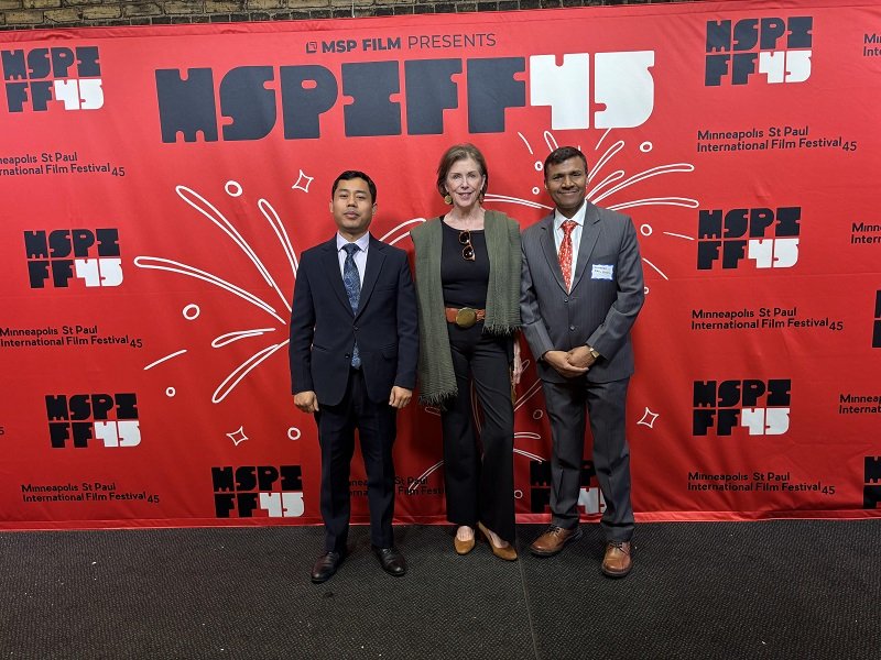 Indian Film reception at 45th Minnesota St. Paul International Film Festival (MSPIFF45)