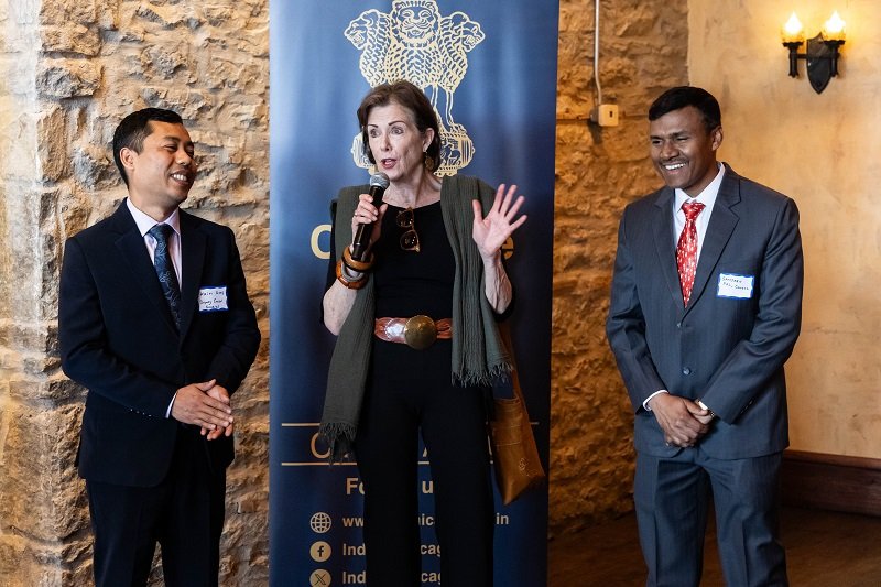 Indian Film reception at 45th Minnesota St. Paul International Film Festival (MSPIFF45)