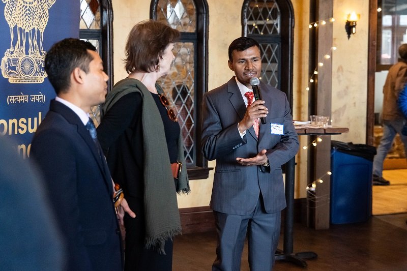 Indian Film reception at 45th Minnesota St. Paul International Film Festival (MSPIFF45)