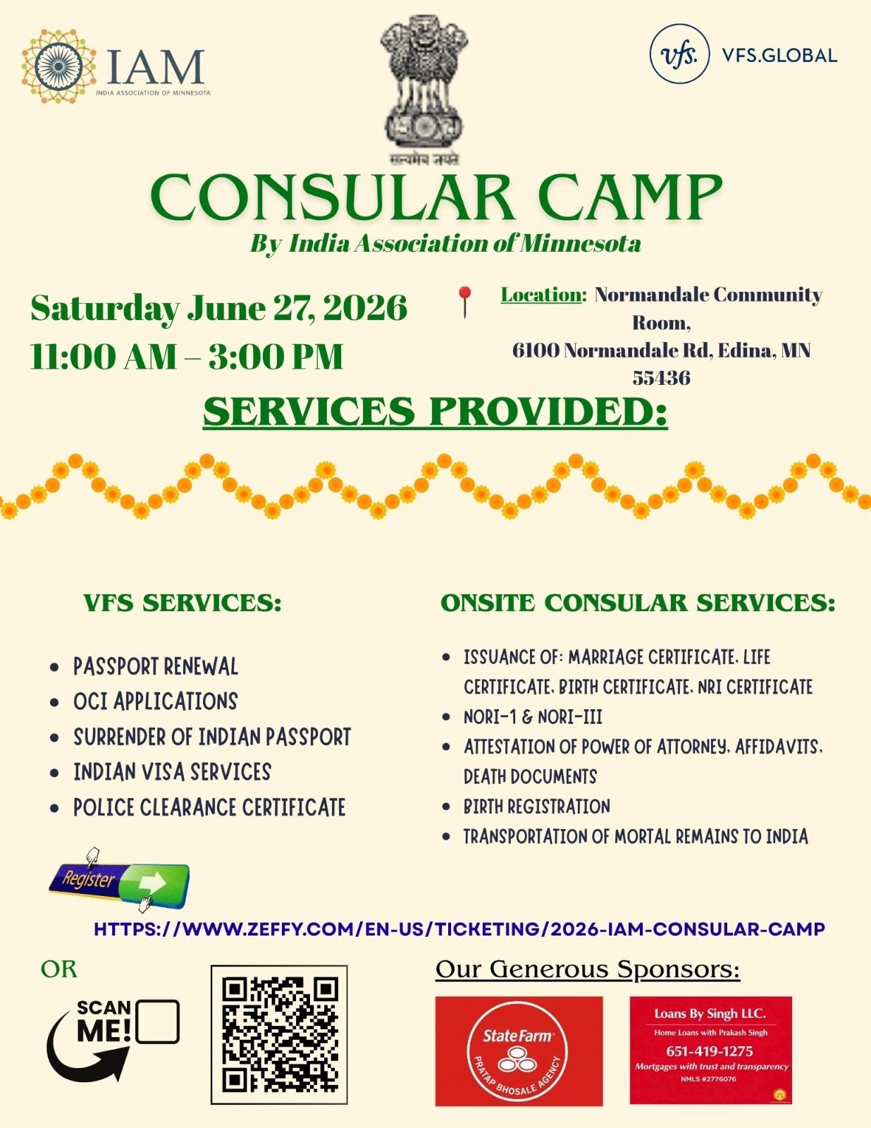 Consular Camp – Edina, Minnesota – 27 June 2026