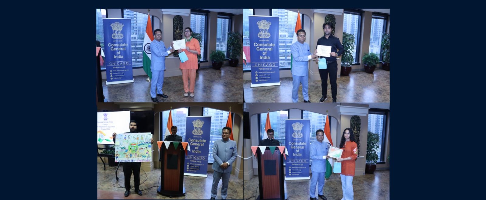 Flag Hoisting ceremony - 80th Independence Day of India