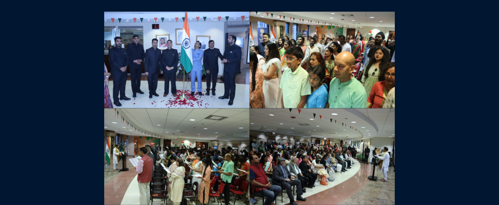 Flag Hoisting ceremony - 80th Independence Day of India