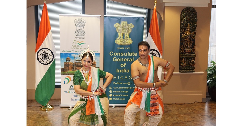 75th Republic Day of India celebrated at Consulate premises on 26 January 2024